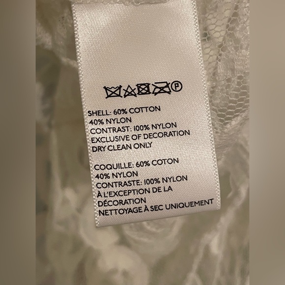 Kimchi Blue Vintage Inspired Lace Knit Top, White Size M Urban Outfitters - Picture 6 of 6